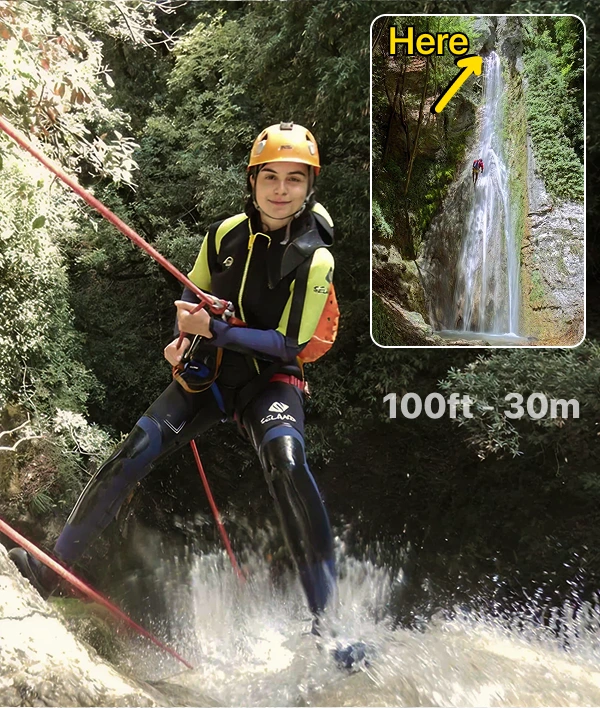Valentina canyoning adventure